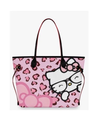 School girl kitty Tote Bag