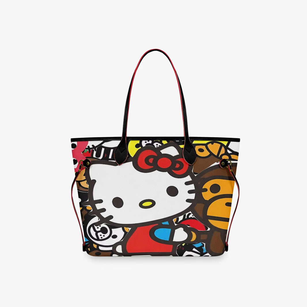 Kitty X Monkey Tote bag