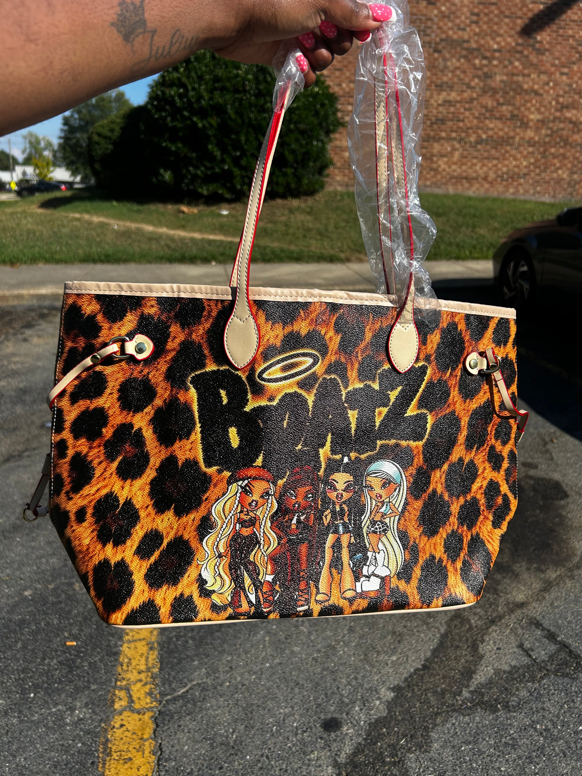 Leopard Dolls Tote