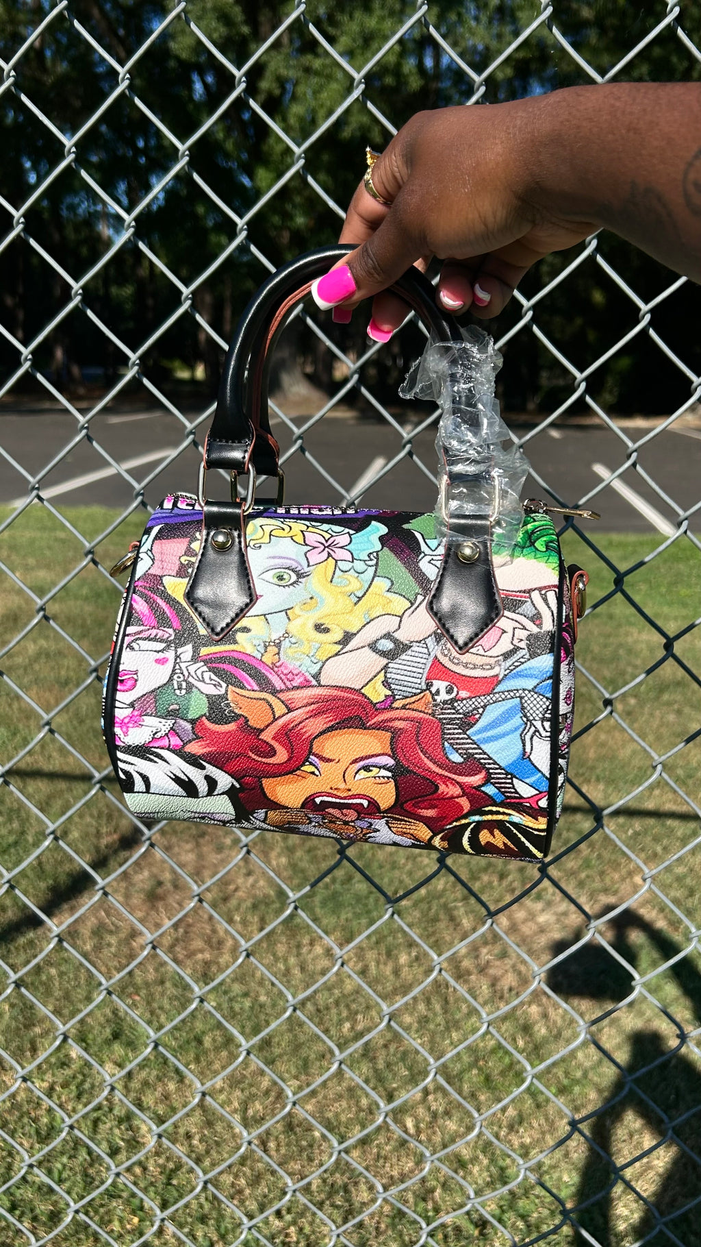 Calling all the monsters Mini Tote