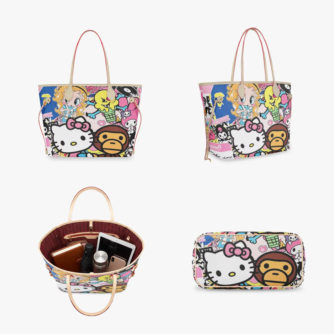 Kitty & Friends Tote Bag